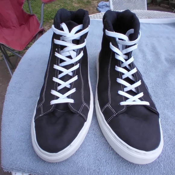 BLKSWN black high top sneakers - Picture 8 of 8